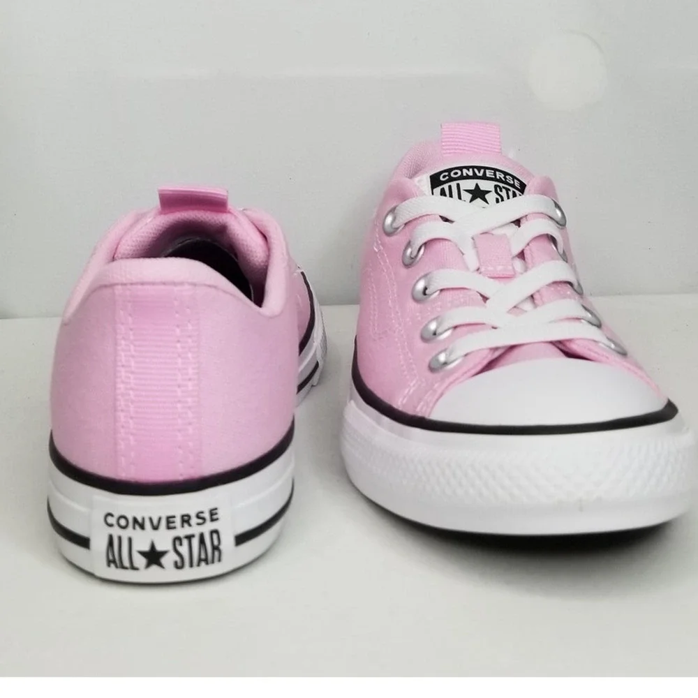 Converse Youth CTAS Rave Oxfords Size 3 Pink/ White A08440c NWT